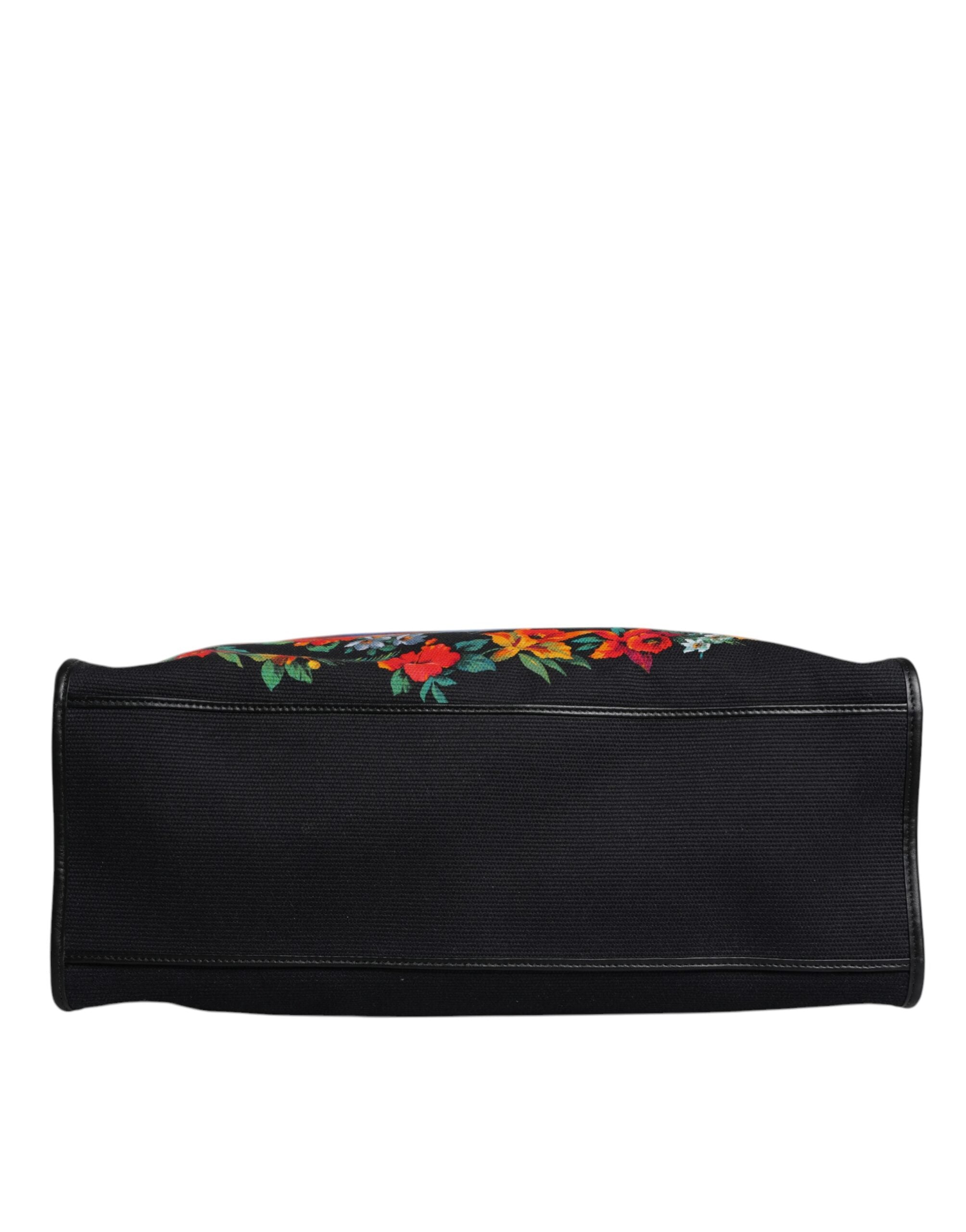 Dolce &amp; Gabbana Multicolor Graphic Printed Top Handle Shopping Tote Bag