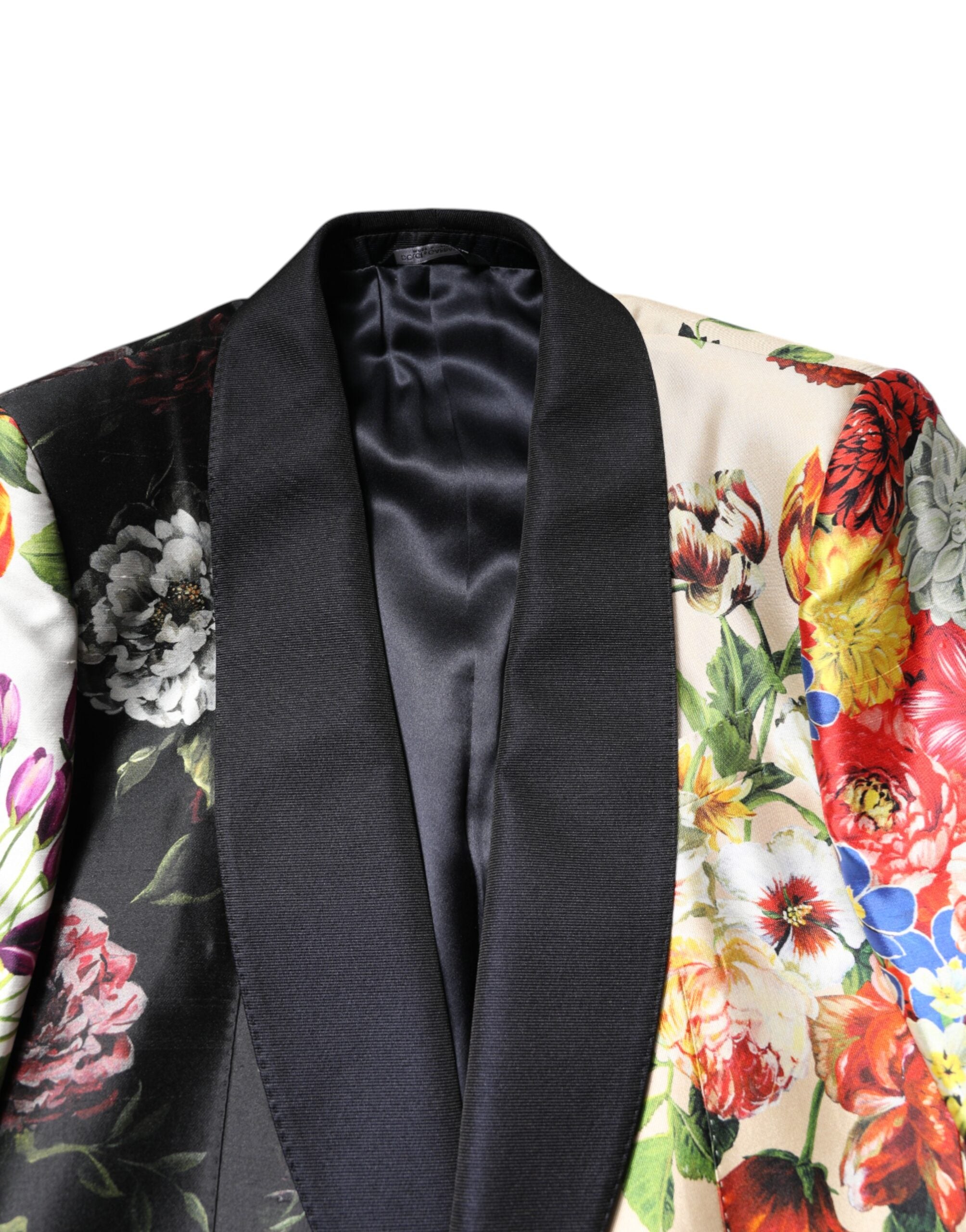 Dolce &amp; Gabbana Multicolor Floral SICILIA Silk 3 Piece Suit