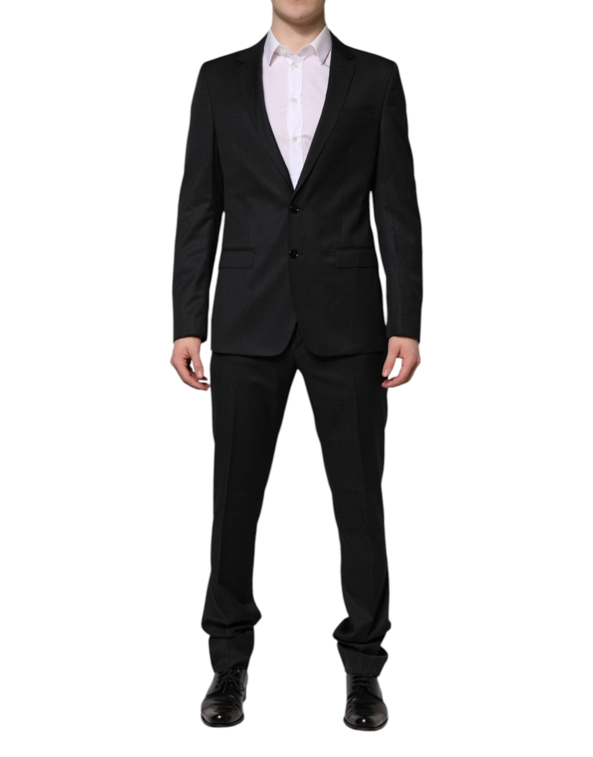 Dolce &amp; Gabbana Dark Gray MARTINI 2 Pc Single Breasted Suit