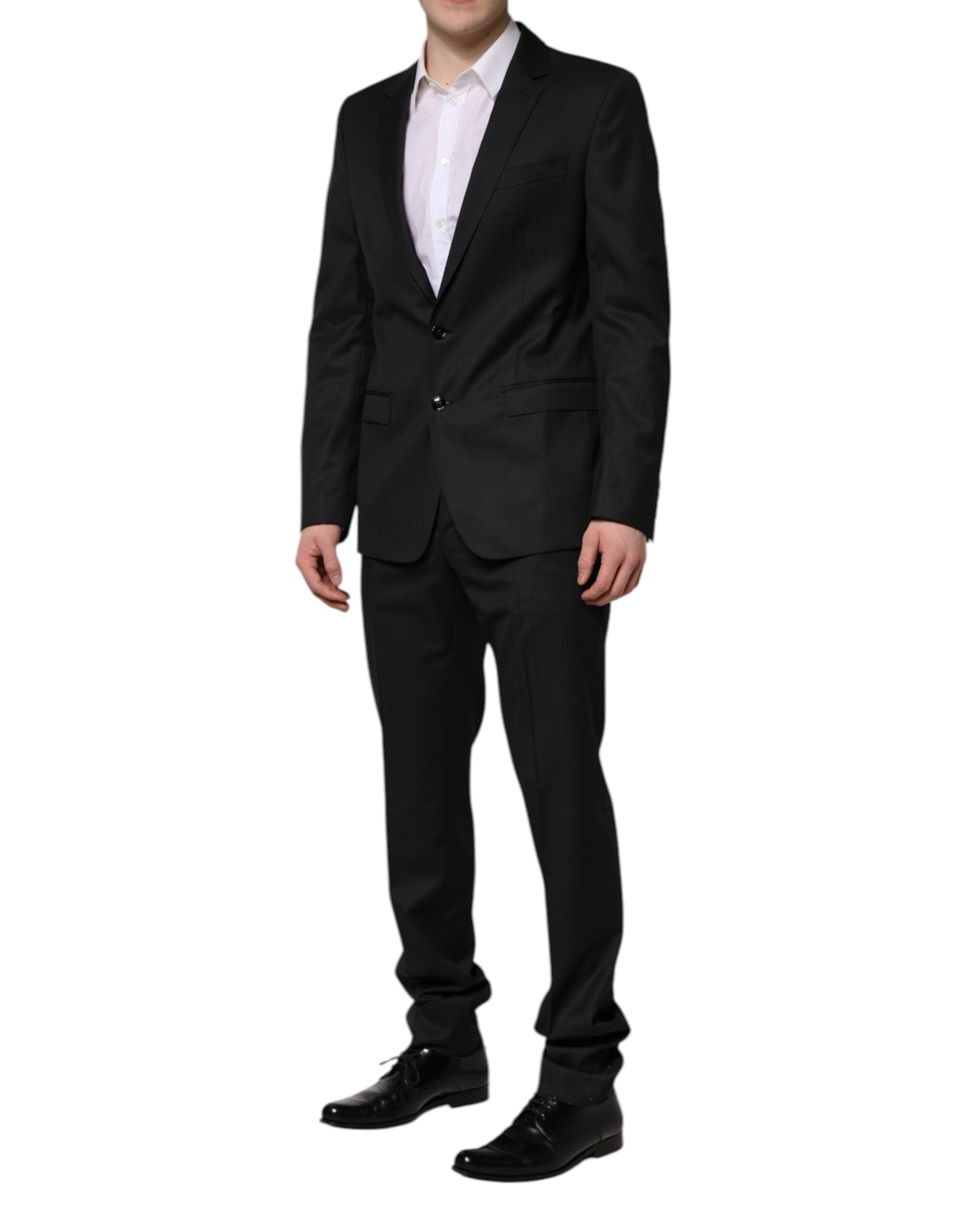 Dolce &amp; Gabbana Dark Gray MARTINI 2 Pc Single Breasted Suit