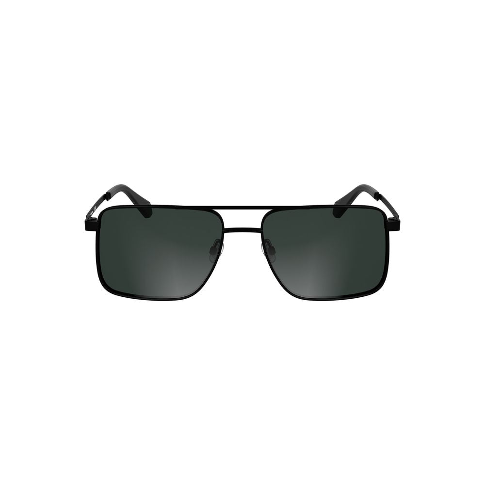 Calvin Klein Black Metal Men Sunglasses