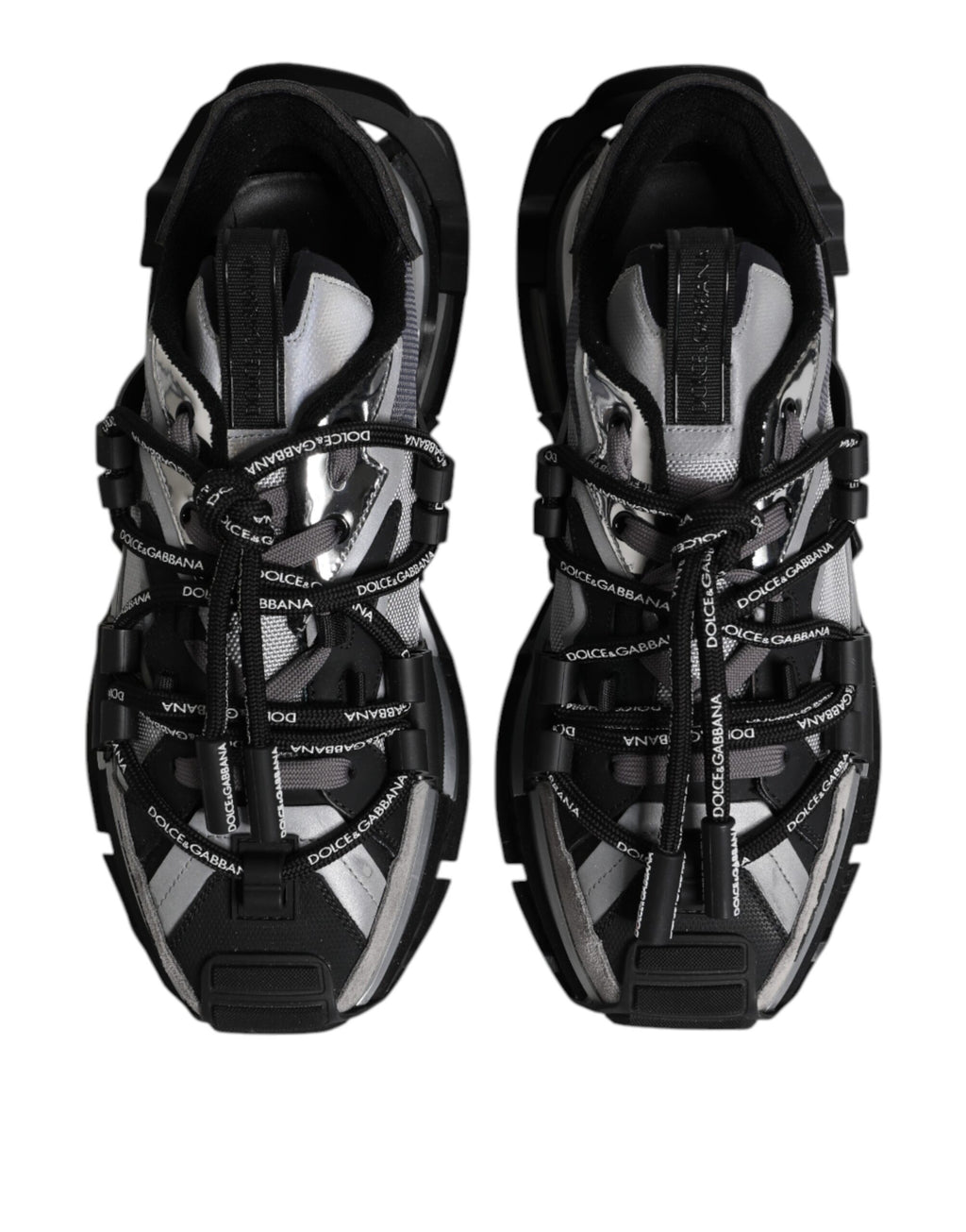 Dolce & Gabbana Multicolor Panelled Space Sneakers Shoes