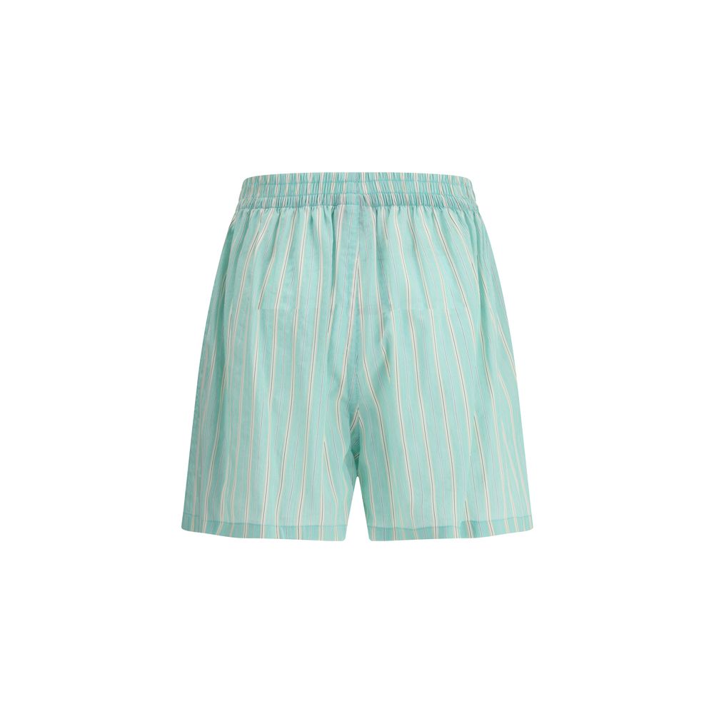 Balenciaga Striped Shorts