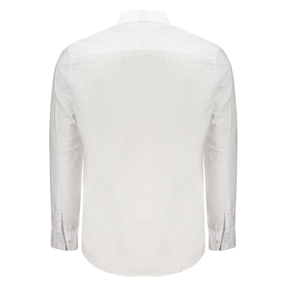 Calvin Klein White Cotton Men's Shirt