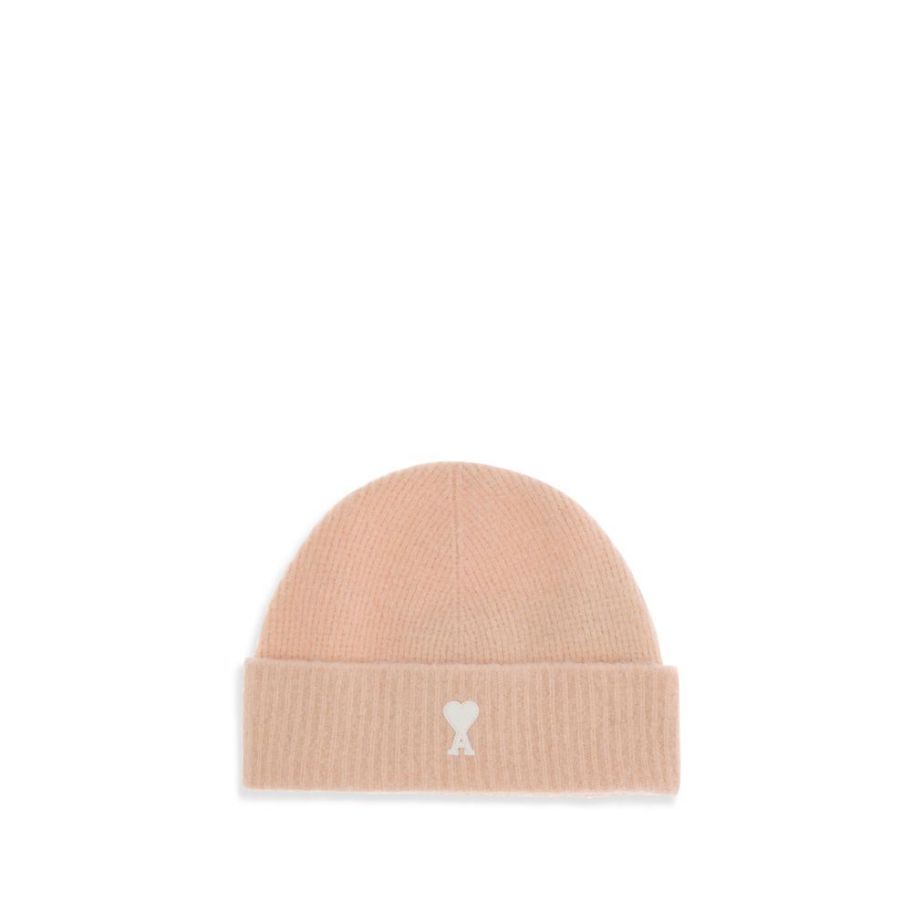 Ami Paris Ami De Coeur Beanie Hat
