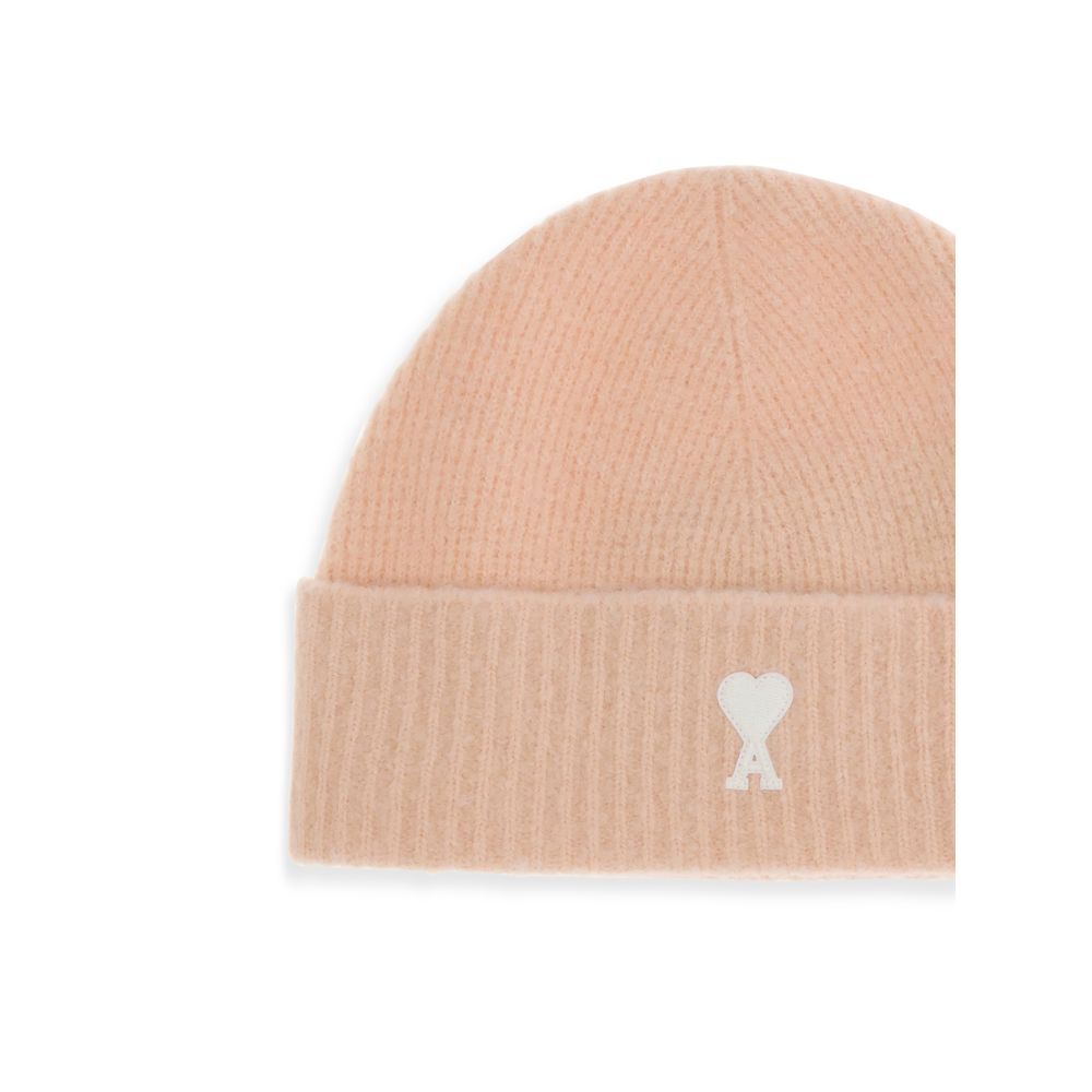 Ami Paris Ami De Coeur Beanie Hat