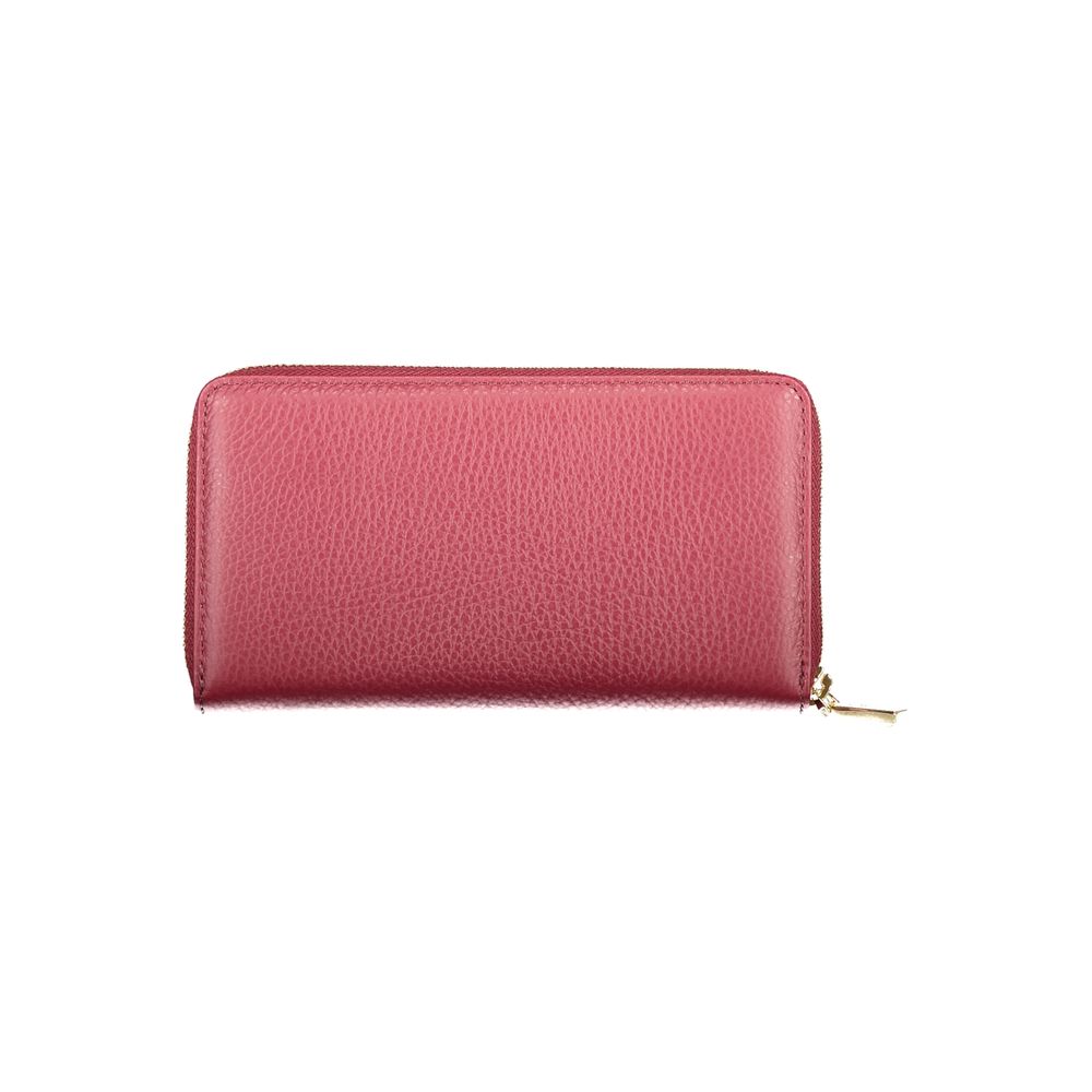 Coccinelle Purple Leather Wallet