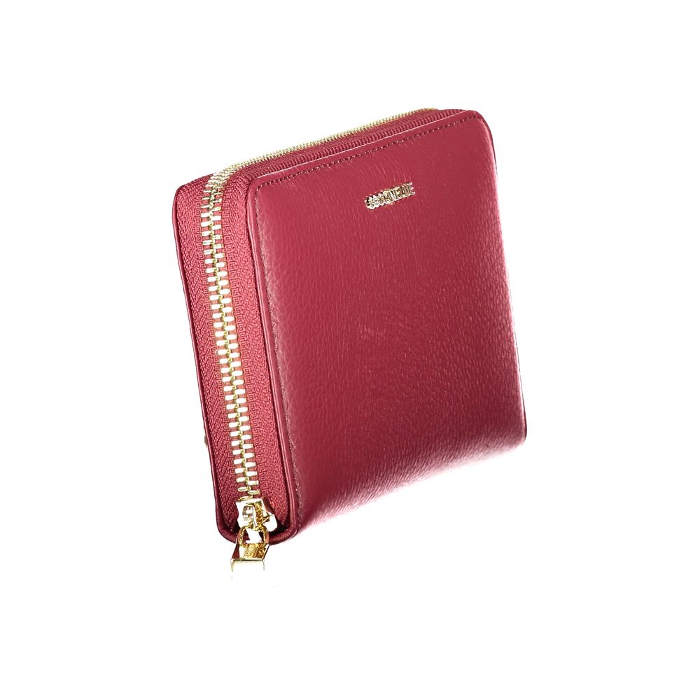 Coccinelle Purple Leather Wallet