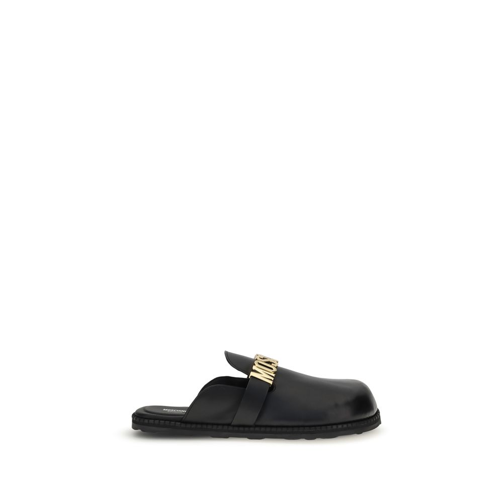 Moschino Logo Mules