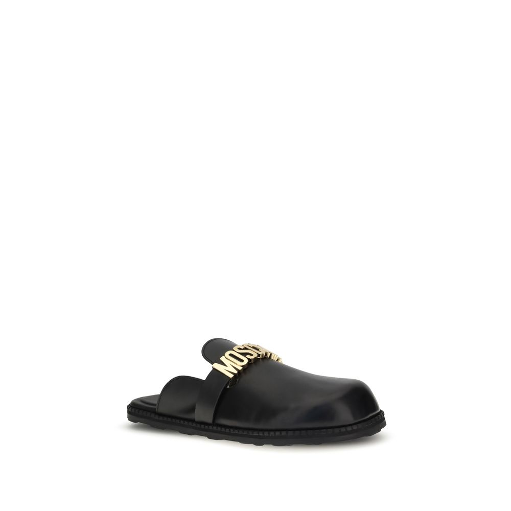 Moschino Logo Mules