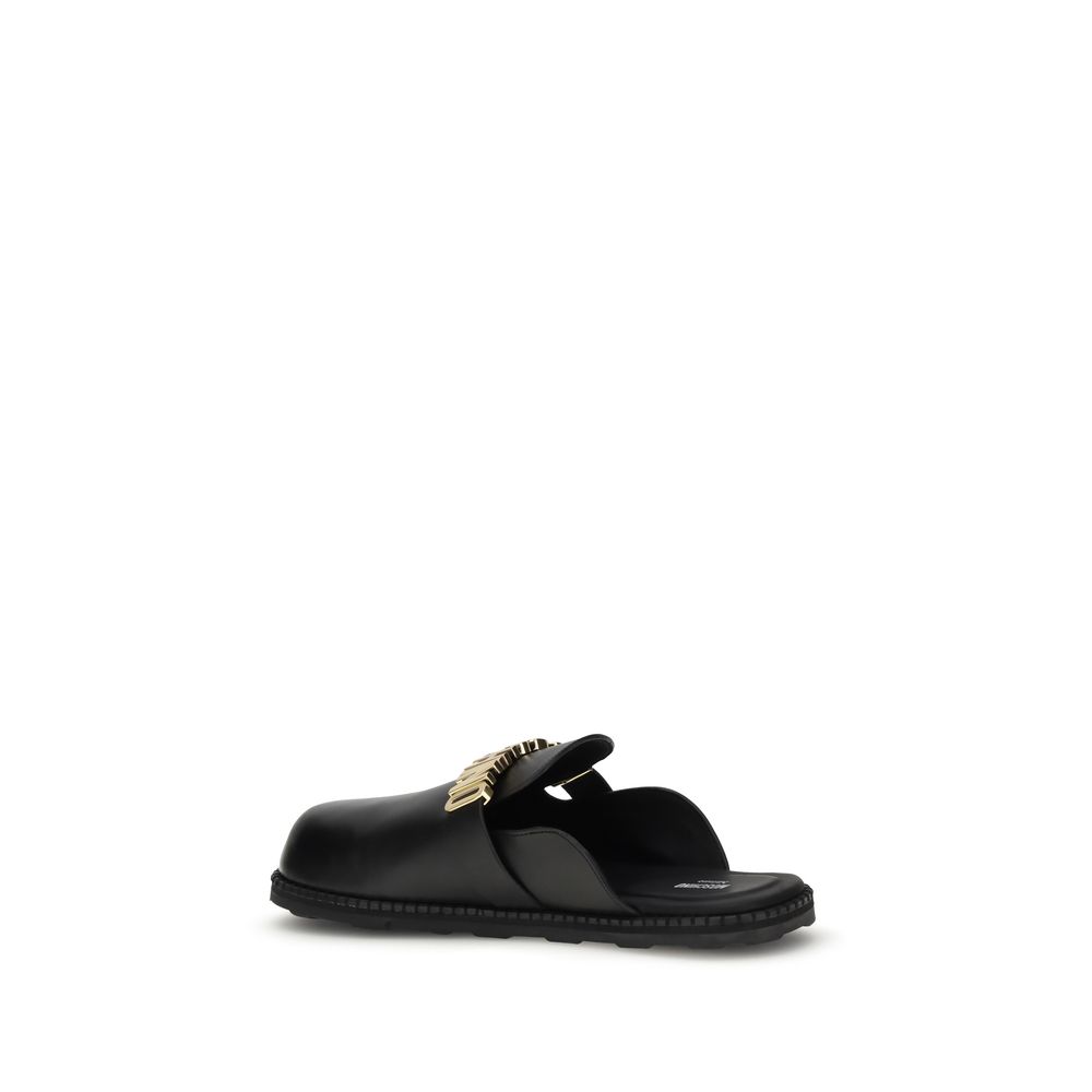 Moschino Logo Mules